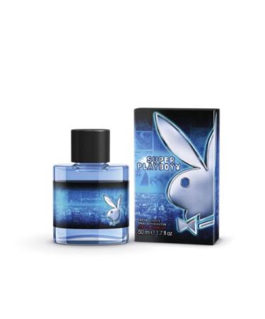 Playboy Male Super Eau de Toilette Spray 1.7 Fluid Ounce 4 Fl Oz (Pack of 1) - Buy Online on GoSupps.com
