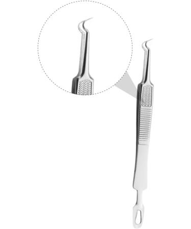 FOMIYES 9 Pcs Clip Pimple Remover Remover Stainless Steel Tweezers Kit To Disassemble Popper 1 count (Pack of 1) Silverx3pcs - Buy Online on GoSupps.com