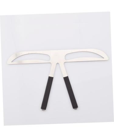 Beavorty 2pcs Eyes Makeup Molds Make up Kit Eyebrow Drawing Tool Template Auxiliary Tool Miss Stainless Steel - Buy Online on GoSupps.com