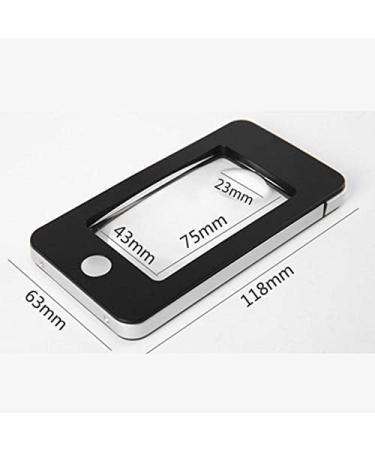 Handheld Magnifier with lamp Old Man Reading Portable HD 5 Times Magnifier Convenient for Children Students Made in China - Buy Online on GoSupps.com