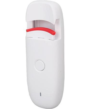 Qukaim Mini Eyelash Curler Heated Electric Eyelash Curler USB Rechargeable Portable Constant Temperature Styling White - Buy Online on GoSupps.com