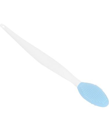 Silicone Exfoliating Lip & Nose Cleansing Brush for Deep Cleaning and Blackhead Removal - Blue - Buy Online on GoSupps.com