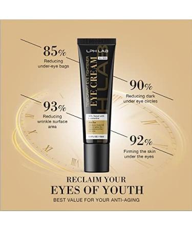 LPH LAB Instant Firm Eye Tightening Cream: Temporary Eye Bag Removal Tightener for Under Eye Puffiness Reducer Treatment - Buy Online on GoSupps.com