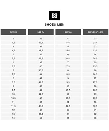 DC Shoes Men's Court Graffik Sneaker 39 EU Black - Buy Stylish and Comfortable Sneakers Online International Shipping Available - Buy Online on GoSupps.com