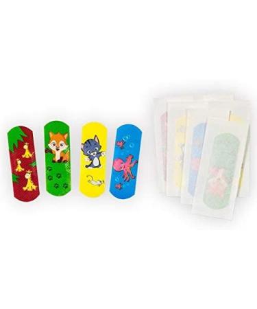 Buy Mountain Man Children's Plaster Strips - 40 Pack Water-Repellent & Skin-Friendly Colorful Designs for Boys & Girls - Clinically Tested - Buy Online on GoSupps.com