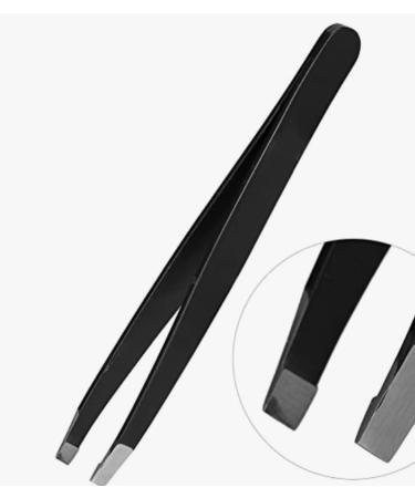 Black Stainless Steel Tweezers | Facial Hair Removal .. hair and beauty - Buy Online on GoSupps.com