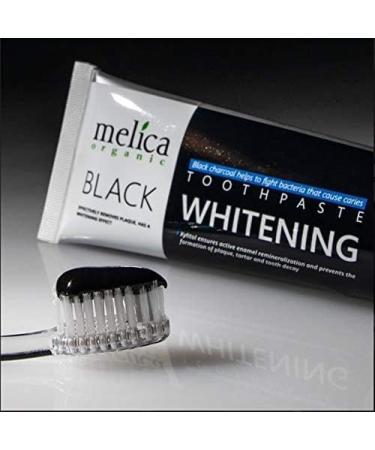 Melica ORGANIC Black Carbon Toothpaste - Buy Online on GoSupps.com