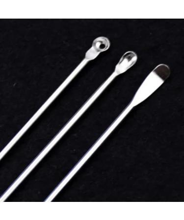 Portable Ear Cleaner Stainless Steel Ear Spoon Set Stainless Steel Ear Wax Remover Reusable Stainless Steel Ear Wax Remover Set Ear Wax Easily Removed Ideal for Personal and Home Use 3pcs - Buy Online on GoSupps.com