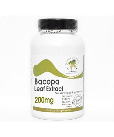 Bacopa Leaf Extract 900mg 90 Capsules - No Additives Naturetition Supplements