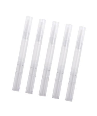 FRCOLOR 20Pcs For Lip Gloss Liquid Tube For Eyelash Growth Cosmetic Lip Gloss Containers Disposable Cosmetic Twist Pen Supplies For Nail Art Lip Gloss Nail Bottled Size 3 as shown