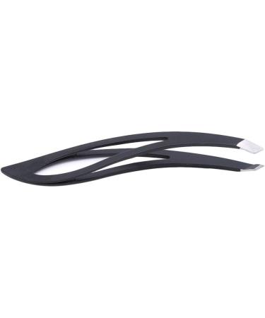 U-K Nice & Attractive Eyebrow Tweezer Hair Beauty Slanted Puller Stainless Steel Eye Brow Clips Makeup Tool Superiora Quality & Creative Black Medium - Buy Online on GoSupps.com