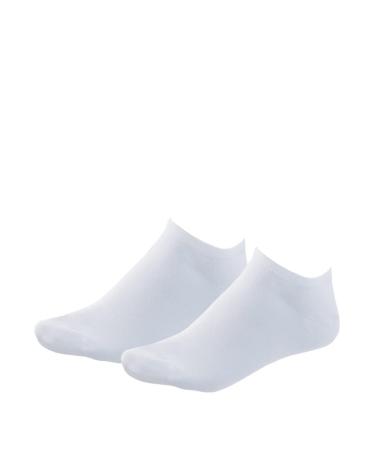 Tommy Hilfiger Women's Sneaker Trainer Socks (2 Pack) 39-42 White