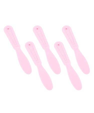 Verdant Touch Plaster Spatula Mixing Spatula Pack of 5 Plastic Ergonomic Design Easy to Clean Wear-Resistant Pink