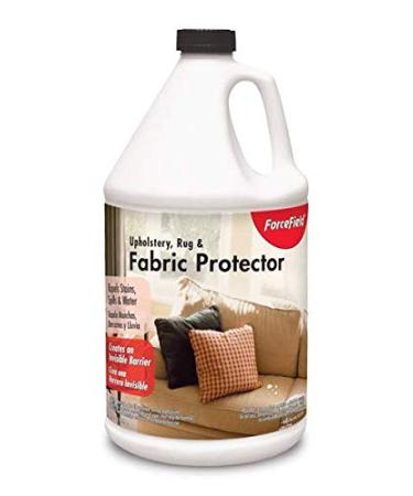 ForceField Fabric Protector Repels Oil-Based & Water-Based Soils and Stains Safe for All Types of Fabrics - 1gal