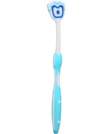 Buy Tongue Cleaner 10 Pack - Ergonomic Silicone Oral Hygiene Brush for Adults - Long Handle Blue - Buy Online on GoSupps.com