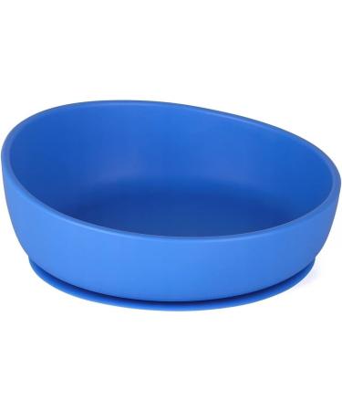 Doidy Bowl and Cup Set Blue - Slanted Design Sippy Cup and Non-Slip Silicone Bowl - Weaning Gift for Babies - Buy Online on GoSupps.com
