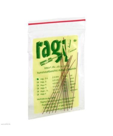Ragy interdental brushes 2 1/2 red 10 hours