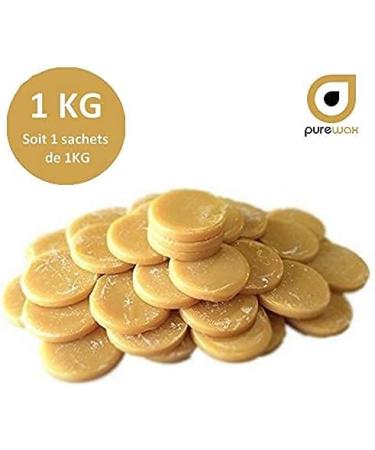 Purenail Wax Bars for Traditional Hair Removal - 1 kg Yellow | Best International Shipping - Buy Online on GoSupps.com