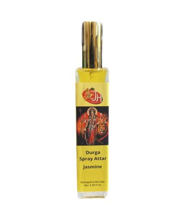 Durga Jasmine Scent Spiritual Perfume Spray Attar| 3.38oz | Hindu Durga India Perfume Spiritual Meditation