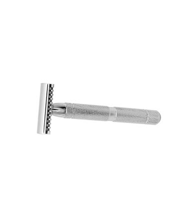 Fomiyes men razor wood razor razor for men men's razor safety razor razor for men When shaving razor made of steel safe razor wooden silver medium