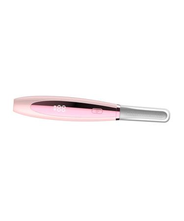 Healeved Eyelash Curler Lash Heated Curler Electric Eyelash Tool Heating Eyelash Perm Mini Hair Crimper Electric Curlers Mini Tools Make up Kit Makeup Tool Pink Abs Curling Iron Portable 14X3X3CM