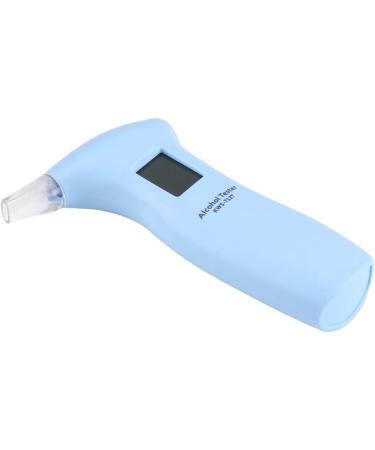 Portable Alcohol Breathalyzer LCD Display Digital Tester - Blue Color ABS Material - Buy Online on GoSupps.com