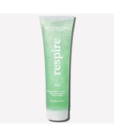 Respire Gel Nettoyant Purifiant Acide Salicylique 2% et Pr biotiques Pour Peaux Mixtes Grasses M me Sensibles