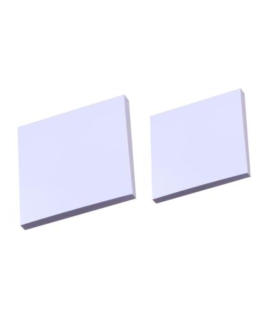 Hohopeti Palettes de Manucure Jetables 100 Pcs Papier M langer Vernis Ongles Plateaux de Nail Art Multifonctions Papier pais pour Salon et Usage Domicile Palette de Couleurs