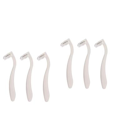 Beavorty 6 STK Razor Bikini Haarschneider Intimate Haarrasier Tools Women Razor Women Razor Women Razor Mini Schr mmachen Miss White