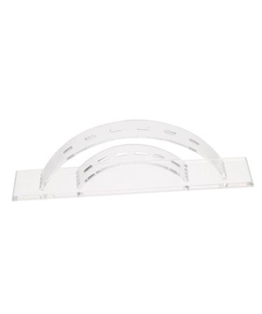 1pc Tweezers Storage Eyelash Tweezers Display Rack Shears Storage Eyelash Tweezers for Extensions Forceps Storage Holder Clear Tweezer Stand Hair Drain Catcher Acrylic Face Coulee
