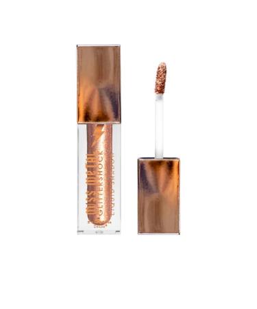 Italia Deluxe Miss Metal Glittershock Liquid Eyeshadow (08B - Bronzed) 0.17 Fl Oz (Pack of 1)