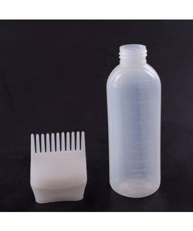Hair Dye Bottle 160ML Shampoo Bottle Hair Comb Applicator Bottle Brush Bottle for Hair Dyeing Tool Hair dye bottle applicator Purple - Buy Online on GoSupps.com