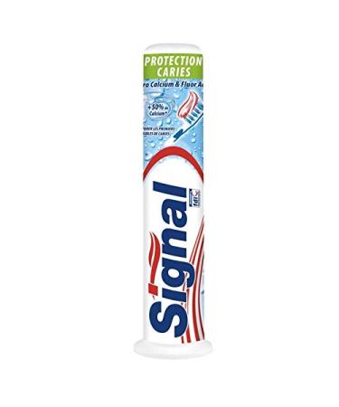 SIGNAL - Signal Dentifrice Protection Caries Doseur 100Ml - Lot De 4