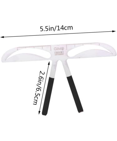 Beavorty Pro Eyebrow Template 3pcs Eye Brow Shaping Kit Eyes Eyebrow Modeling Eyebrow Ruler Suite Eyebrow Shape Eyebrow Card - Buy Online on GoSupps.com