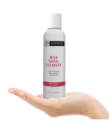 Cosmesis Mild Facial Cleanser - 8 fl oz | Gentle Daily Cleanser with Plant-based Ingredients for All Skin Types | Refresh Your Skin - Buy Online on GoSupps.com
