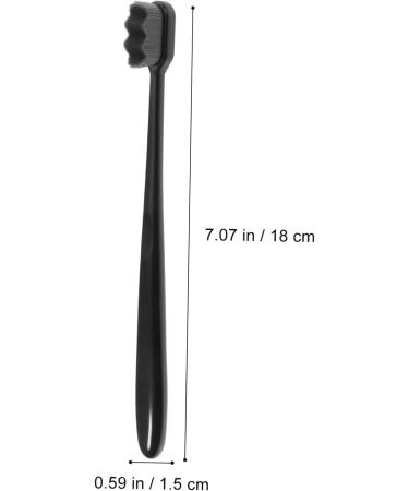 JECOMPRIS Soft Travel Toothbrush Set - 4 Light Weight Brushes for Adults Pregnant Women - Durable & Gentle Cleaning - Ideal for Home & Travel - Buy Online on GoSupps.com