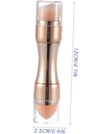 Beavorty 1pc 4 in 1 makeup brush dual ended foundation and powder brush face powder liquid makeup Makeup Practical Brush travel Multifunction artificial fiber sponge brush - Buy Online on GoSupps.com