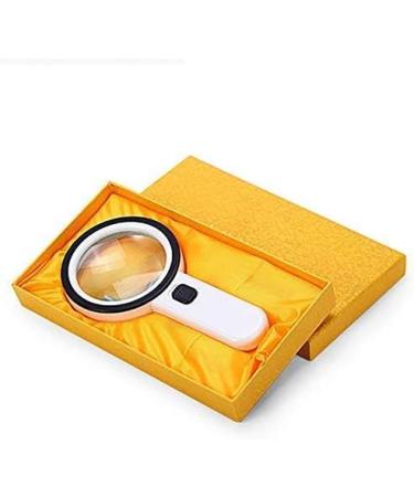 Glass Glass with LED Lights 100MM Handheld Optical HD Loupe Reading Identification Maintenance Elderly Magnifier HD Expansion Mirror - Magnification: 30 T Magnifier for Re Made in China - Buy Online on GoSupps.com