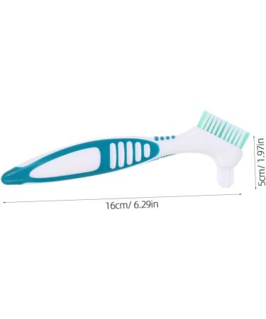 Hapinary Double-Sided Prosthesis Cleaning Brush - 2-Pack Toothbrush Set for Effective Prosthesis Care - Buy Online on GoSupps.com