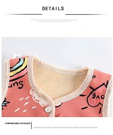 XM-Amigo Baby Girls' Thick Waistcoat Jacket | Warm Winter Autumn Gilet Top | 4-5 Years Girls - Buy Online on GoSupps.com