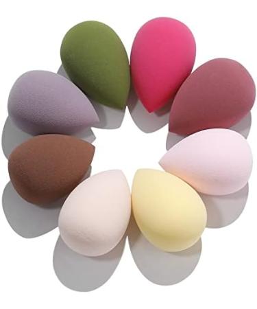 Makeup Sponge 1Pc Cosmetic Puff Powder Puff Smooth Women's Makeup Foundation Sponge Beauty To Make Up Tools & Accessories Water-drop Shape Makeup Sponge Holder(Gourd Blue) - Buy Online on GoSupps.com