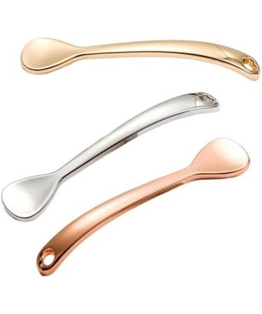 Mini Eye Cream Stick & Metal Spoon for Beauty Care - 5cm Silver Cream Spoon - International Shipping Available - Buy Online on GoSupps.com