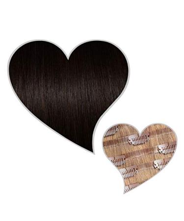 Global Extend Clip-in seamless 240g/60cm black brown#1B