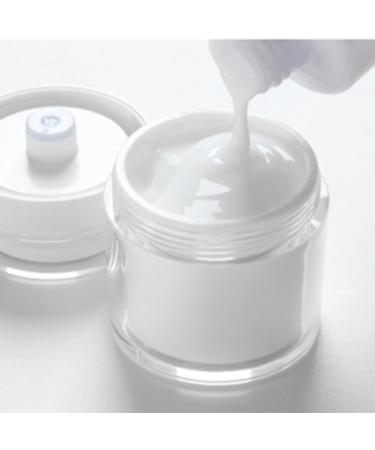 luxurious On-The-Go Refillable Acrylic Cosmetic Containers Airless Pump Jars for Thick Moisturizer - Buy Online on GoSupps.com