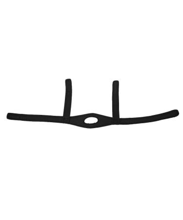 2 Colors Anti Snoring Chin Strap Most Effective Snoring Solution and Anti Snoring Devices for Better Sleep Adjustable Anti Snoring Strap Belt Chin Support Jaw Black