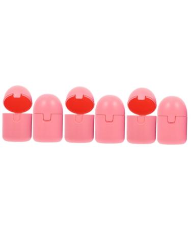 Lurrose plastic cleaner 6-part box for women-E plastic case case beverage owner Organizer for women girls' needs box for personal needs items for women Miss Rosax3stk 1 piece (1 Pack)