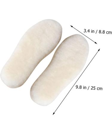 FOMIYES 3 Pairs Wool Insoles - Warm Fleece Shoe Pads for Women | Breathable & Thick Boot Insoles for Ultimate Comfort - Buy Online on GoSupps.com