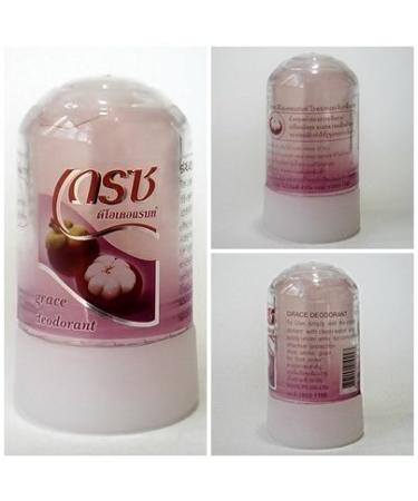 Deodorant Stone Crystal- Mangosteen Peel Extract 70g.