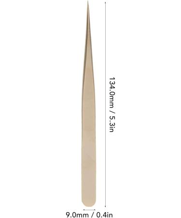 Professional Stainless Steel Eyelash Tweezers - Multifunctional Durable & Ideal for Nail Art - Buy Online on GoSupps.com