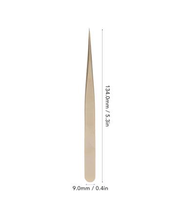 Professional Stainless Steel Eyelash Extension Tweezers - Portable Strong & Durable Makeup Accessories - Buy Online on GoSupps.com